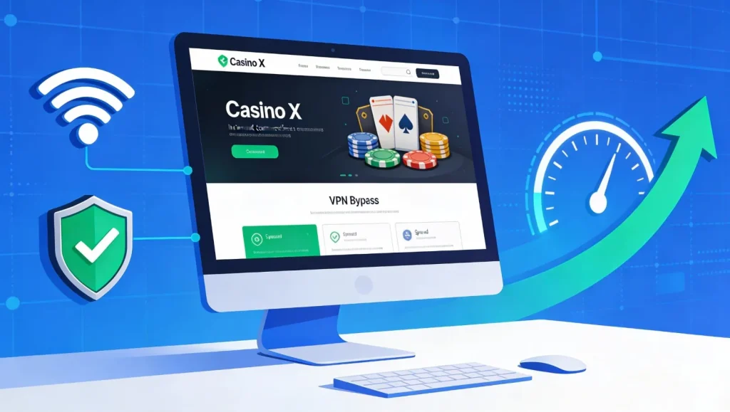 Casino X без VPN: как обойти блокировку и сохранить скорость соединения